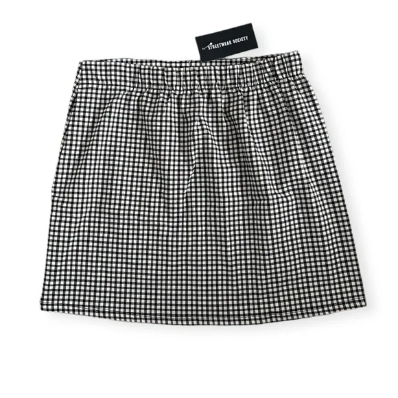 Plaid bodycon skirt - Picture 2 of 3